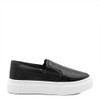 Slip-On Sola Alta Regiane Croco Preto