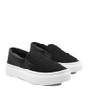 Slip-On Sola Alta Regiane Lumicolor Preto