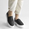 Slip-On Sola Alta Regiane Hotfix Preto