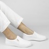 Slip-On Lezard Lavinia Branco 