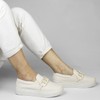 Slip-on Corrente Gisele Off White