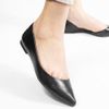 Sapatilha Zatta Aberta na Lateral Mel Preto