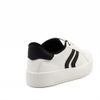 Tênis Zatta Casual  Duas Listras Lateral Lídia Branco