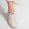 Tênis Zatta Casual Brilho Carlota Creme