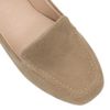 Mocassim Zatta Liso Bico Quadrado Silvana Taupe