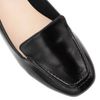 Mocassim Zatta Liso Bico Quadrado Silvana Preto
