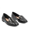 Mocassim Zatta Liso Bico Quadrado Silvana Preto