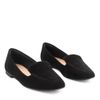 Mocassim Zatta Liso Bico Quadrado Silvana Camurça Preto