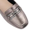 Mocassim Zatta Detalhe de Fivela Sirley Prata Velho