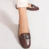Mocassim Zatta Detalhe de Fivela Sirley Marrom
