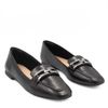 Mocassim Zatta Detalhe de Fivela Sirley Preto