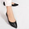Sapatilha Zatta Flat Bico Fino Noely Preta