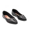 Sapatilha Zatta Flat Bico Fino Noely Preta
