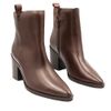 Bota Zatta Cano Médio Bico Fino Georgia Marrom