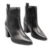 Bota Zatta Cano Médio Bico Fino Georgia Preta