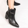 Bota Zatta Cano Médio Bico Fino Georgia Preta