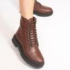 Bota Coturno Zatta Corrente  Anabele Marrom