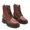 Bota Coturno Zatta Corrente  Anabele Marrom