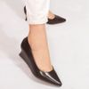 Scarpin Zatta  Anabela  Alexia Marrom