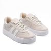 Tênis Zatta Casual Cadarço Charlote Branco