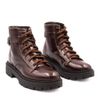 Bota Coturno Zatta Fivela Rafaela Marrom