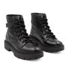 Bota Coturno Zatta Fivela Rafaela Preta