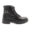 Bota Coturno Zatta Fivela Rafaela Preta