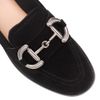 Mocassim Zatta Fivela Morgana Camurça Preto 