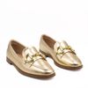 Mocassim Zatta Fivela Morgana Dourado