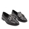 Mocassim Zatta Fivela Morgana Preto 