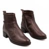 Bota Zatta Fivela Lateral em Couro Madona Marrom