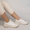 Tênis Zatta Knite Cadarço Arminda Off White