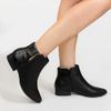 Bota Zatta Cano Curto Bico Fino Evelyn Preta