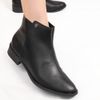 Bota Zatta Montaria Lizard Cano Curto Marilia Preto