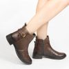 Bota Zatta Montaria Fivela Mafalda Marrom