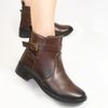 Bota Zatta Montaria Fivela Mafalda Marrom
