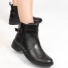 Bota Zatta Montaria Fivela Mafalda Preta