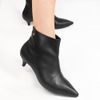 Bota Zatta Cano Curto Bico Fino Marlene Preta