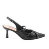 Scarpin Zatta Slingback Fivela Verônica Preto