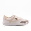 Tênis Zatta Casual Cadarço Elástico Rosana off White