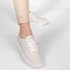 Tênis Zatta Casual Cadarço Kelly Off White