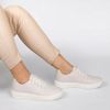 Tênis Zatta Casual Cadarço Kelly Off White
