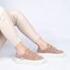 Tênis Zatta Feminino  Flatform Mary  Nude