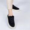 Tênis Zatta Casual Ajuste Elástico Gaby Preto