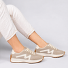Tênis Zatta Casual Cadarço Keyla Cinza