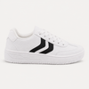 Tênis Zatta Casual  Listras Laterias Kalime Branco