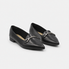 Mocassim Zatta Bico Fino Mayara Preto
