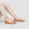 Mocassim Zatta Bico Fino Mayara Caramelo