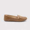 Mocassim Zatta Corrente Flat  Monique Caramelo