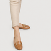 Mocassim Zatta Corrente Flat  Monique Caramelo